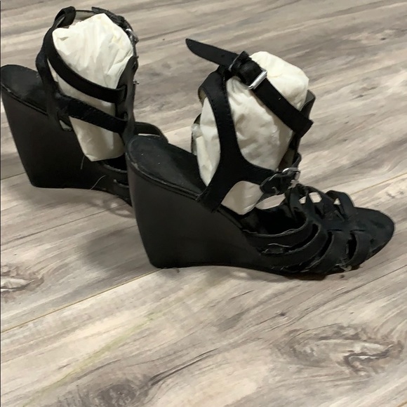 Nine West Gladiator wedge sandals - Picture 2 of 4